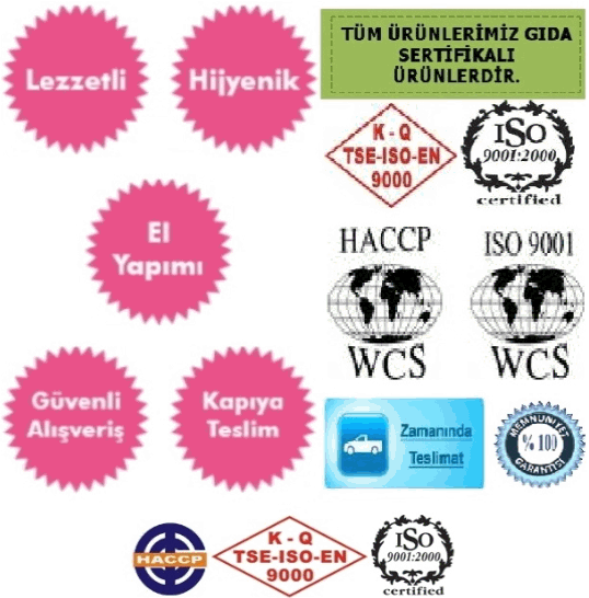 Konya Selçuklu Beyazıt Mahallesi pasta siparişi sertifika güvenlik