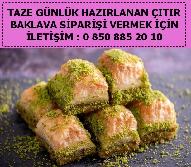 Konya Kestaneli ya pasta taze gnlk hazrlanan ucuz baklava eitleri tatl siparii yolla gnder